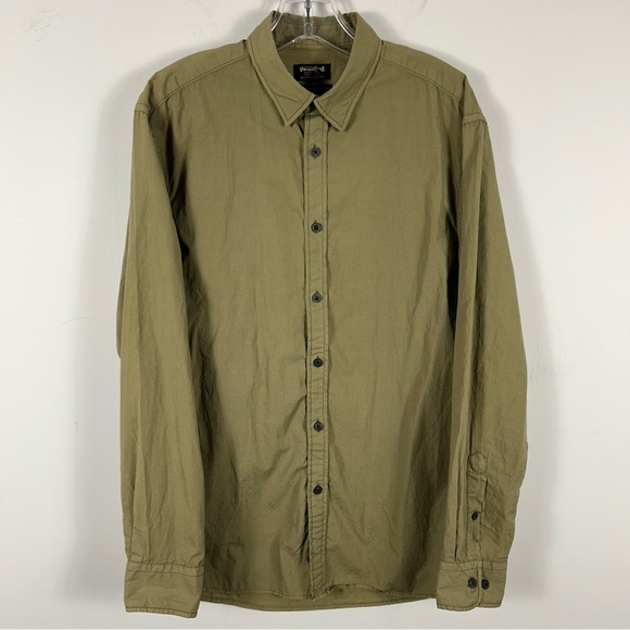 ❤️ Jack And Jones Camo Green Men Button Shirt L - Picture 3 of 11